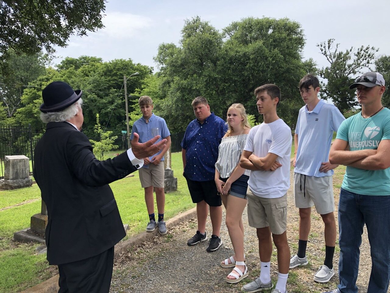 Robert Trudeau leads tour